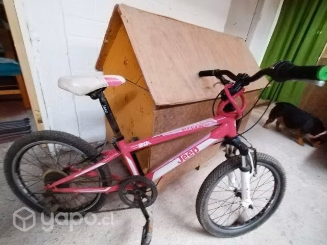 Bicicleta Jeep Aro 20 De Niña