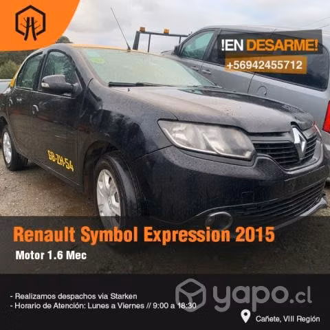 Deposito agua renault symbol expression 2015