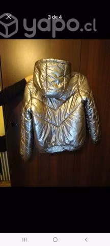 Parka metalizada