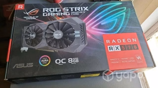 ASUS RX 570 8GB Tarjeta de video