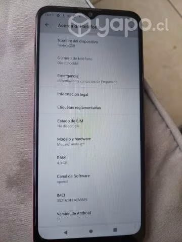 Moto G 20