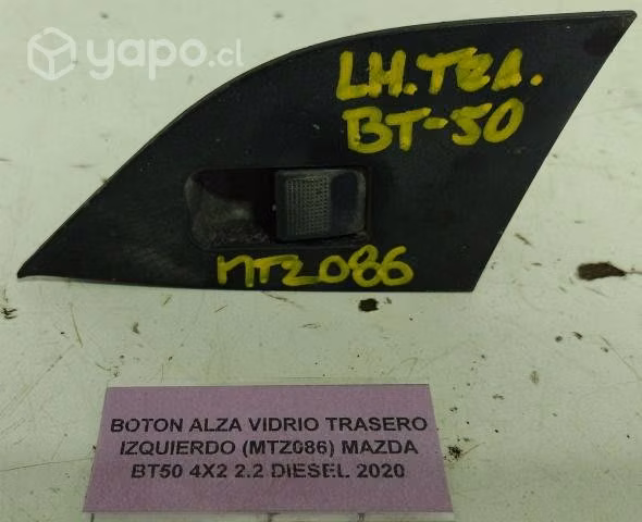 Botón Alza Vidrio Trasero Izquierdo (MTZ086) Mazda