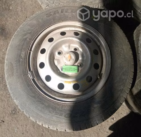 Llanta Fierro Con Neumatico 185 70 14 (CNZ162) Ch