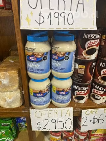 Mayonesa kraft light (grande) 896g