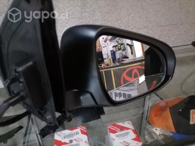 Espejos Toyota todos 10% hasta 20% menos