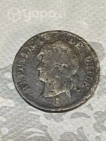 Moneda de 2 1/2 de centavos Chile