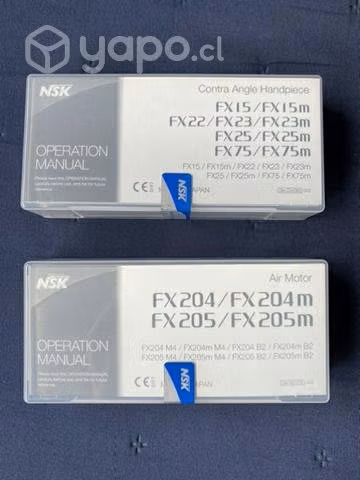 Kit Micromotor + Contra Angulo NSK Sellados
