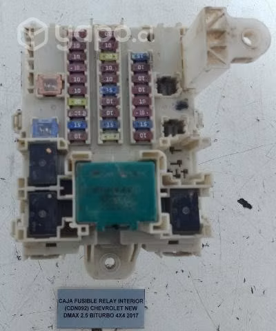 Caja Fusible Relay Interior (CDN092) Chevrolet New