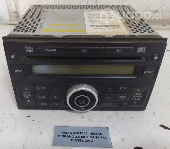 Radio (NMT001) Nissan Terrano 2.5 Mexicana 4x2