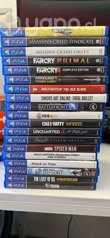 Variedad de Juegos PS4