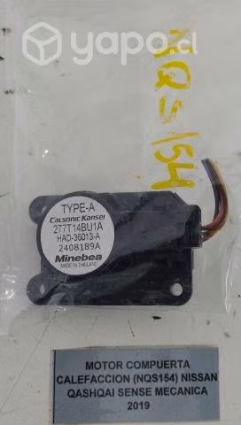 Motor Compuerta Calefacción (NQS154) Nissan Qashqa