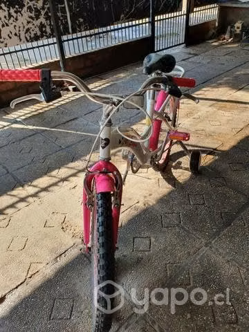 Bicicleta niña como nueva