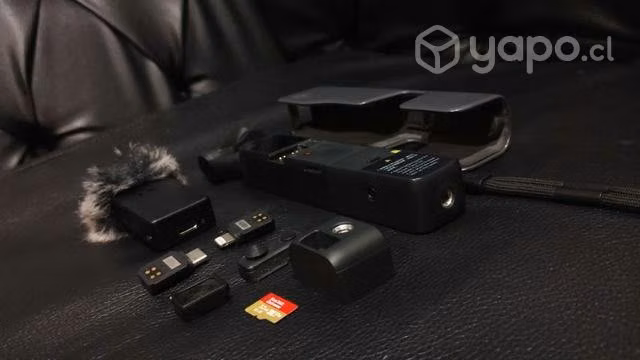 Máquina full frame dji ozmo poket 2 4k