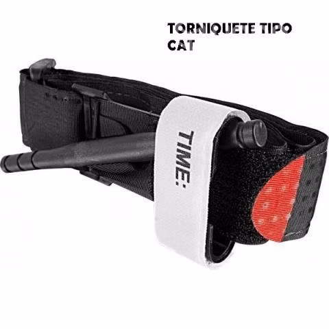 Torniquetes cat y vendaje Israel