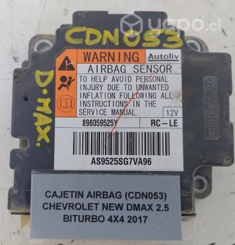Cajetín Airbag (CDN053) Chevrolet New Dmax 2.5