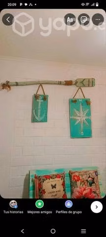 Set decorativo oceánico