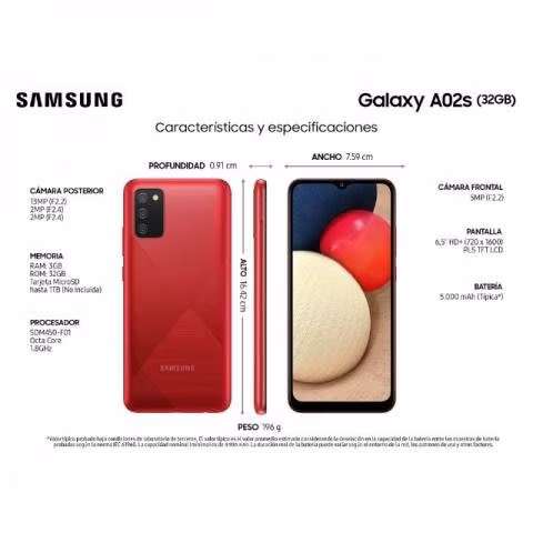 Celular samsung a02 s y notebook - Imagen 2