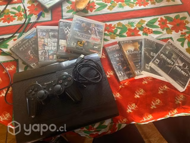 Play 3 con juegos