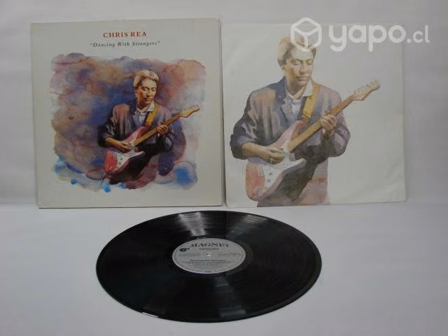 Vinilo Chris Rea Dancing With Strangers 1987 Alema - Imagen 2