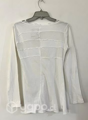 Polera Marca Umbrale Talla Xs Blanco