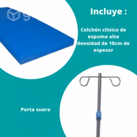 Arriendo cama clínica manual de 3 posiciones - Imagen 2