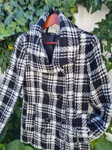 Chaqueta a cuadros (Talla M)