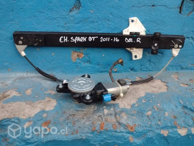 Cremallera alza vidrio Chevrolet spark GT 2011-16