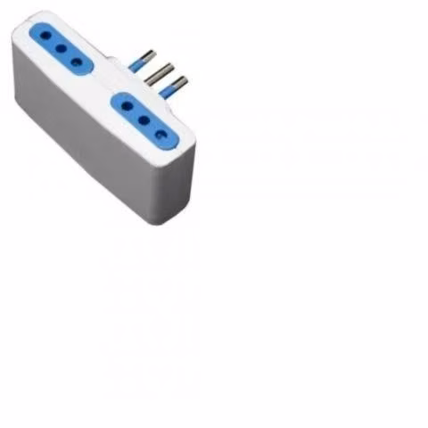 Adaptador Triple Enchufe Blanco Ep-025 250(v) 10(a