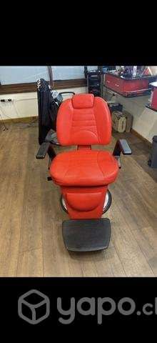 Silla de barberia hidraulica de usa profesional - Imagen 3