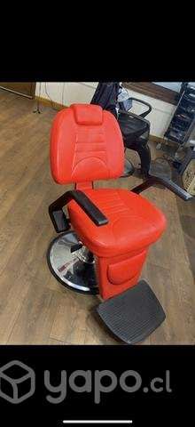 Silla de barberia hidraulica de usa profesional - Imagen 6