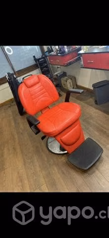 Silla de barberia hidraulica de usa profesional
