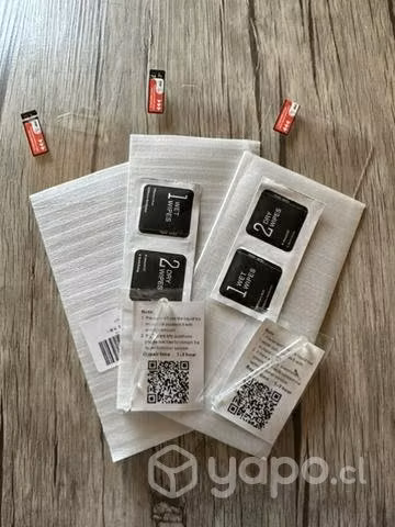 Micas de vidrio completas 9D iPhone 12/12 pro