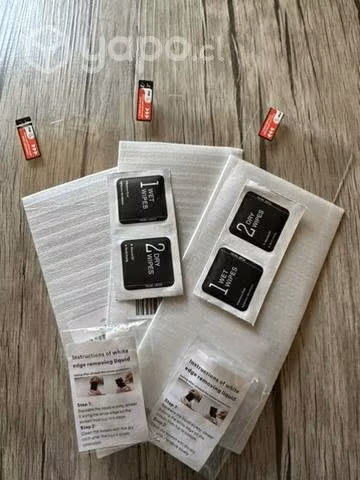 Micas de vidrio completas 9D iPhone 12/12 pro - Imagen 2