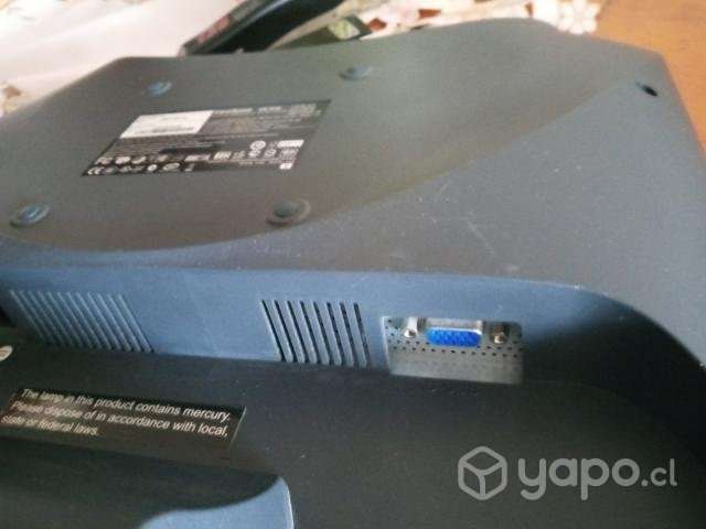 Monitor 15 " ViewSonic con cable a corriente - Imagen 2