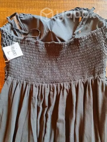 Vestido de fiesta negro talla L, nuevo - Imagen 4
