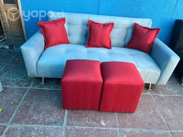 Sillon 3 cuerpos -en distintos colores -