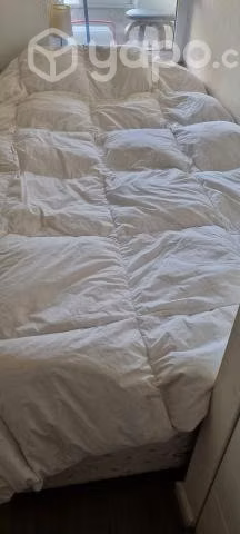 Cama box spring casi nueva - Imagen 3