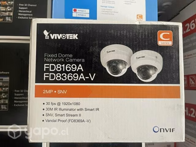 Cámaras IP Vivotek 2mp FD8169