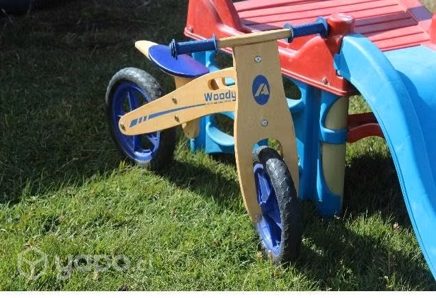 Resbalin y bici sin ruedas