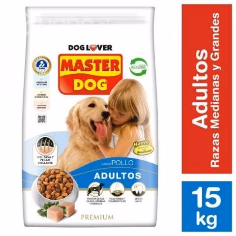 Alimento Master Dog 15 kilos