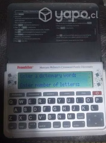 Merriam-Webster CWP-570 Crossword Puzzle Dictionar