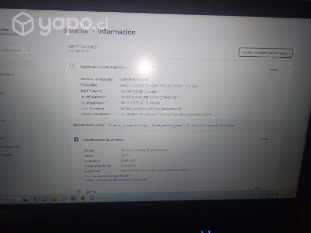 Notebook gamer acer nitro 5