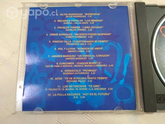 Mc135: cd alerce la otra música 2000