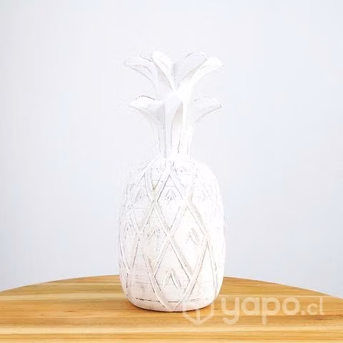 Piña color blanco 30 cm