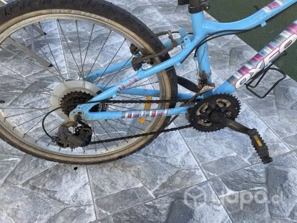 Bicicleta aluminio niña aro 24