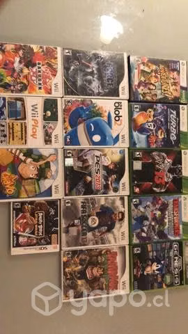 Juegos wii, Xbox 360, 3Ds