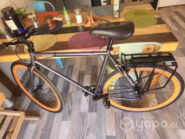 Bicicleta p3cycle con rejilla