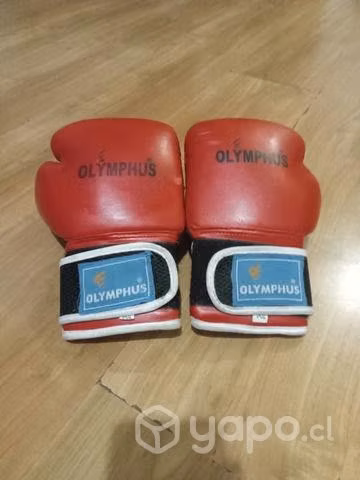 Guantes de boxeo Olymphus (rojo)