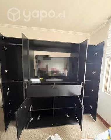 Mueble con estante para tv