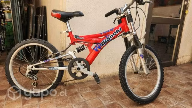 Bicicleta Bianchi wolf aro 20